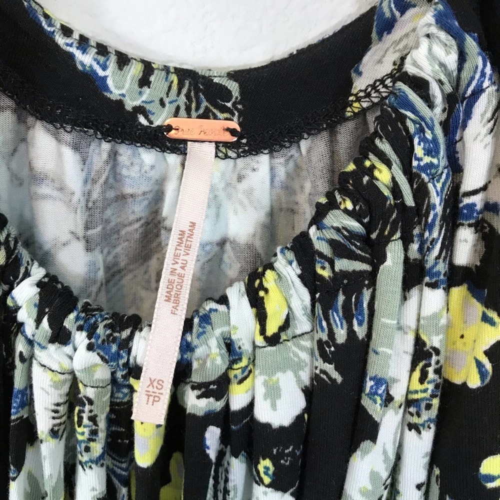 NWT Free People Baja Babe Cold Shoulder Top - Picture 4 of 9
